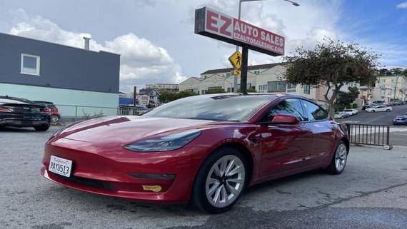 TESLA MODEL 3 2022 5YJ3E1EA2NF174876 image TESLA MODEL 3 2022 5YJ3E1EA2NF174876 image